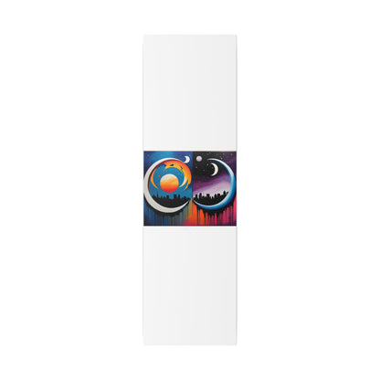 Dual Crescents Classic Stretched Canvas