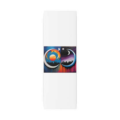 Dual Crescents Classic Stretched Canvas